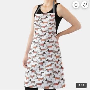Dachshund Apron NWOT